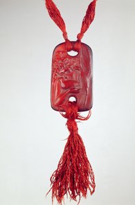 Pendentif avec finition satinée et relief légèrement poli par Lalique, c.1902 - Rene Jules Lalique